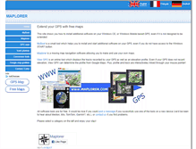 Tablet Screenshot of maplorer.com